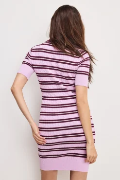 cable knit mini dress