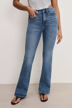 compression good classic bootcut jeans