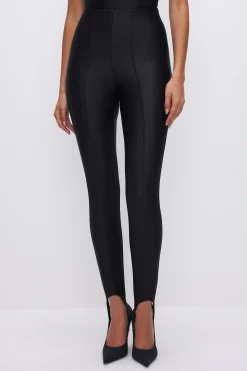 compression shine stirrup leggings
