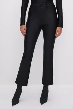 compression shine straight pants
