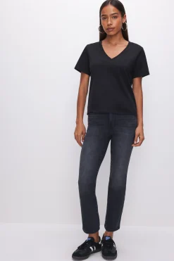 cotton classic v-neck tee