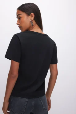 cotton classic v-neck tee