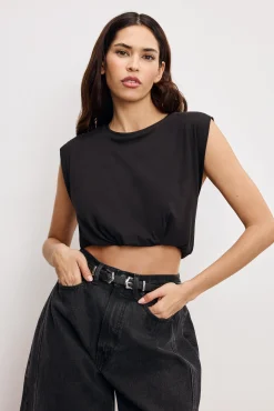 cotton muscle tee