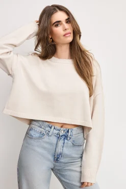 cozy knit crew neck