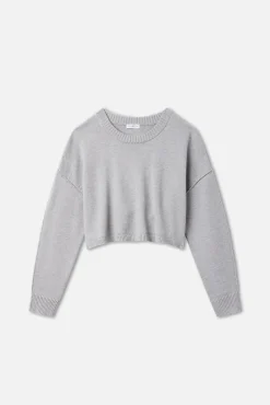 cozy knit crew neck
