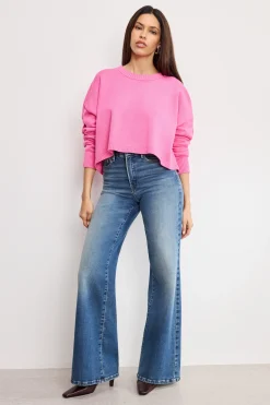 cozy knit crew neck