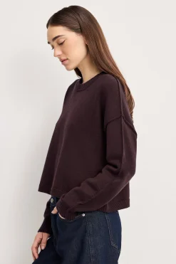 cozy knit crew neck