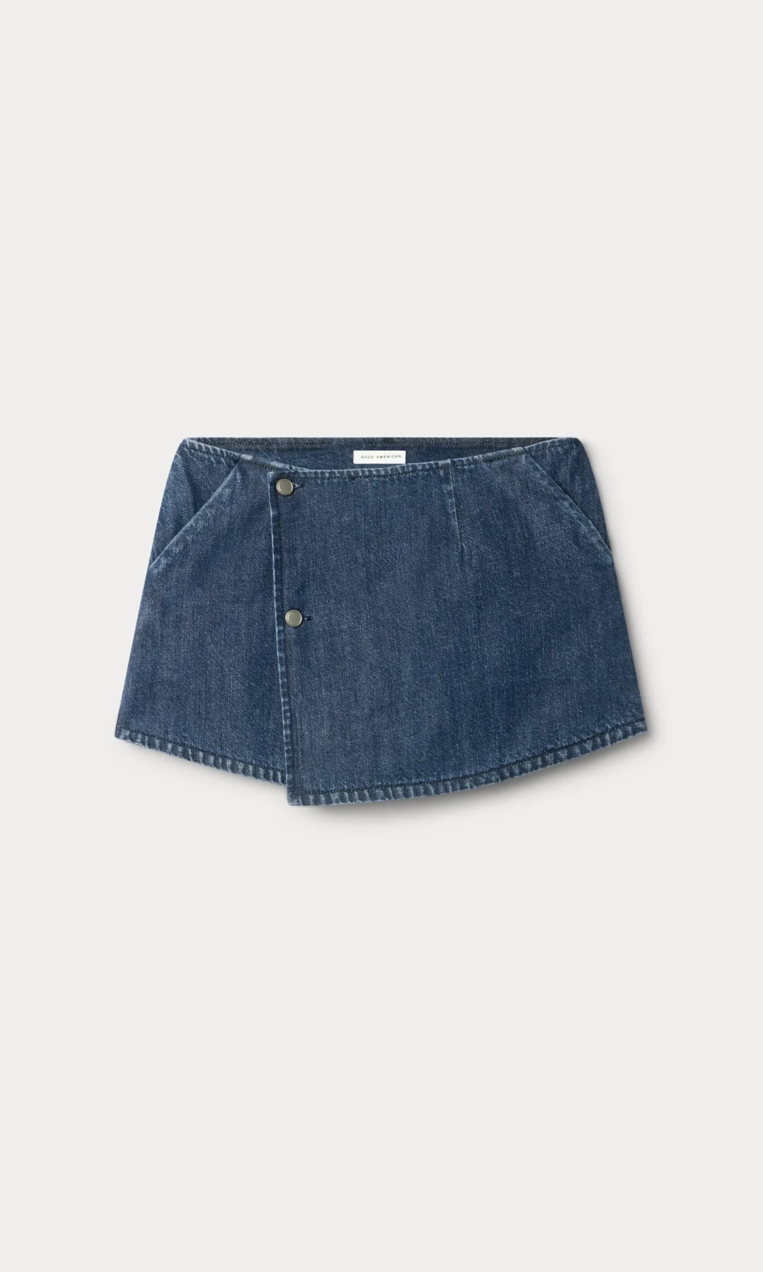 denim skort