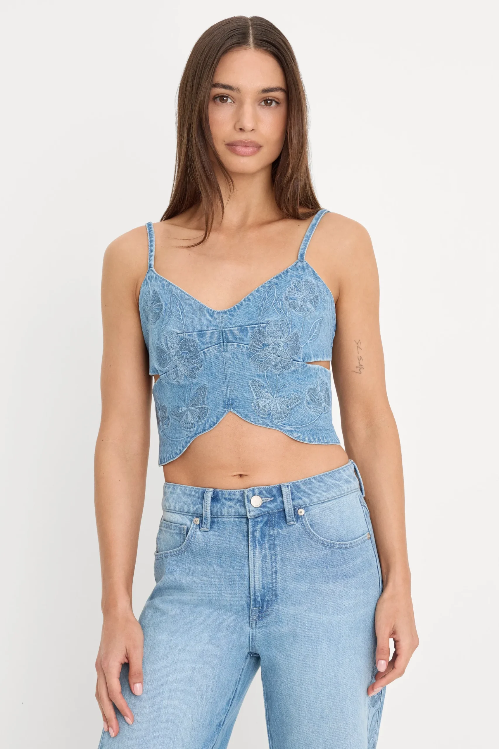 dolly butterfly top
