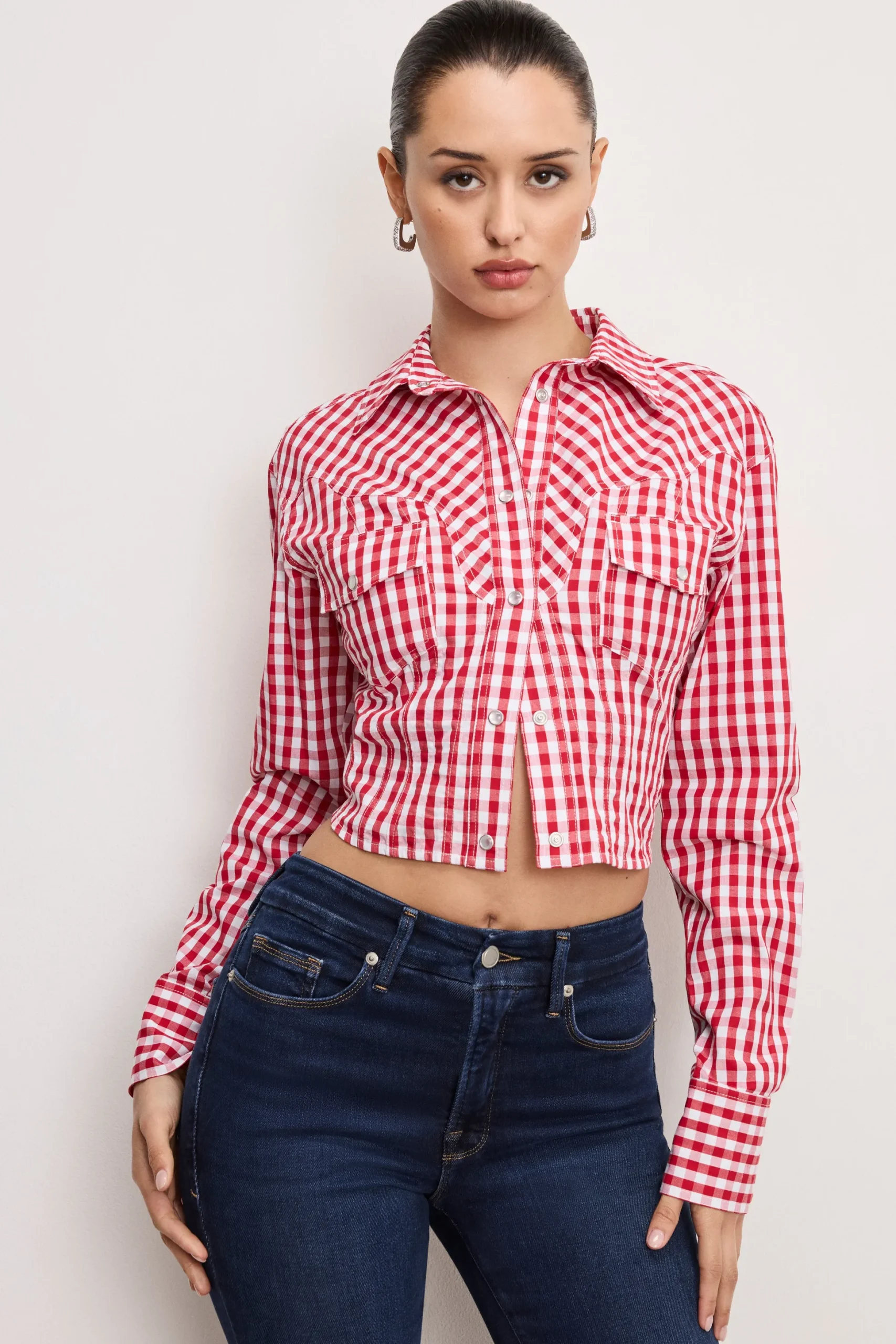 dolly country corset shirt