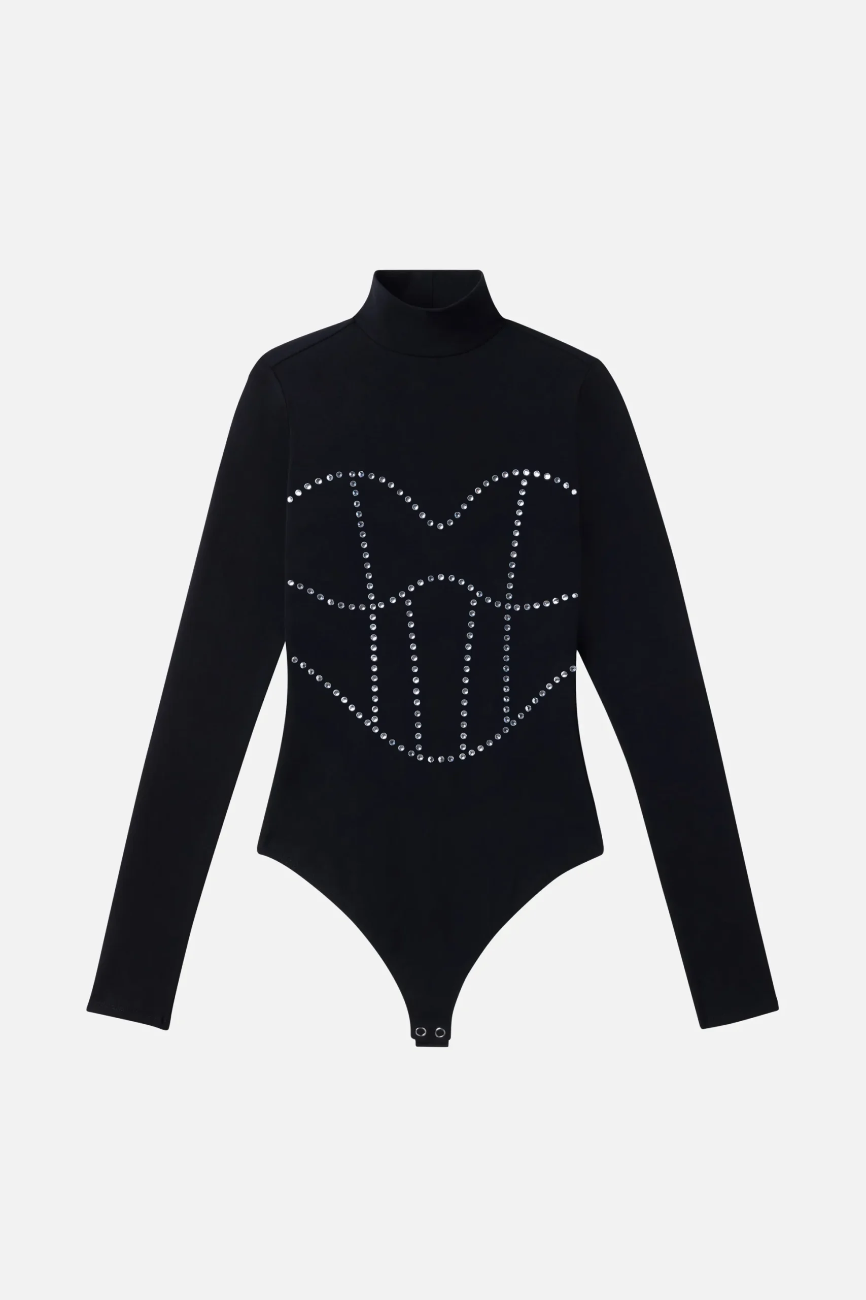 dolly crystal corset bodysuit