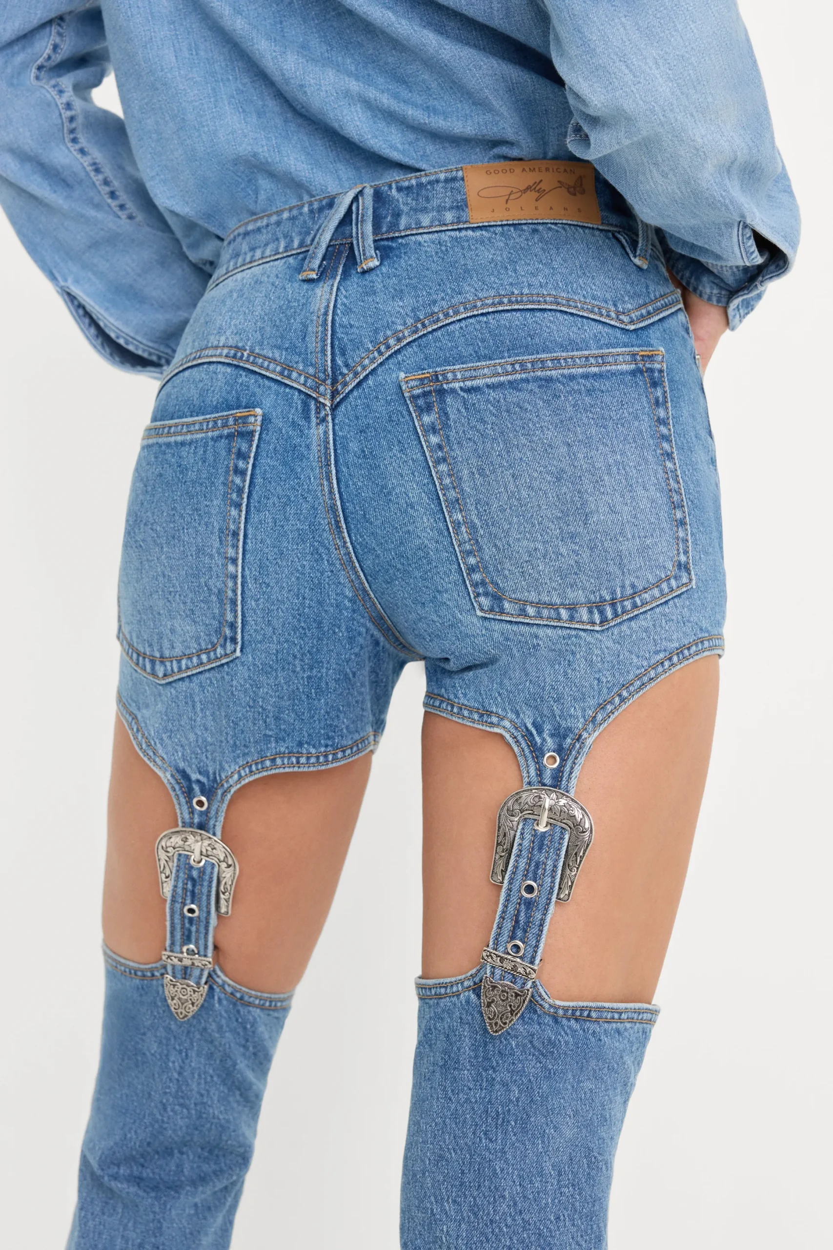 dolly joleans bootcut high rise jeans