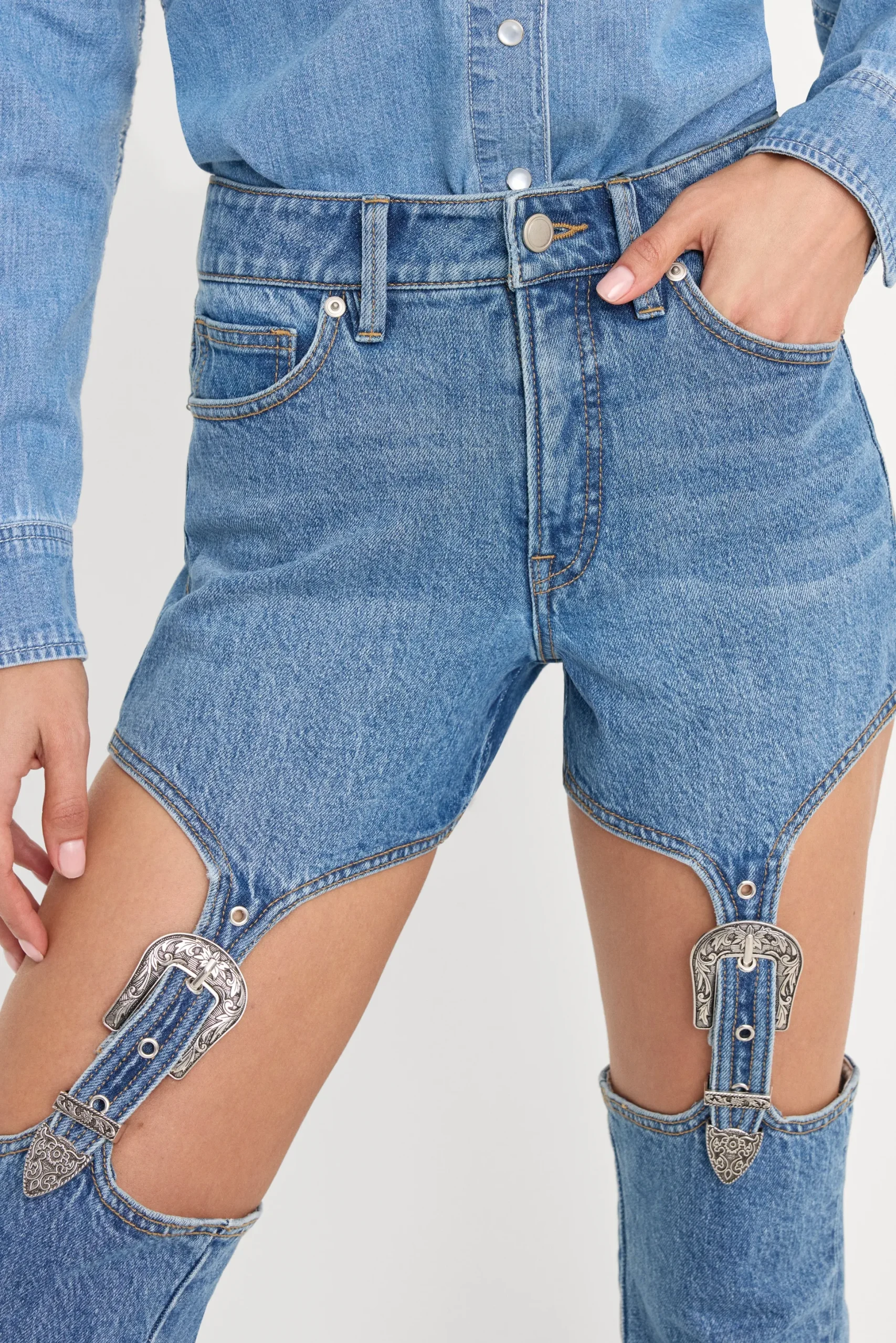 dolly joleans bootcut high rise jeans