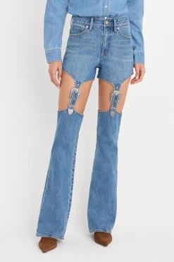 dolly joleans bootcut high rise jeans