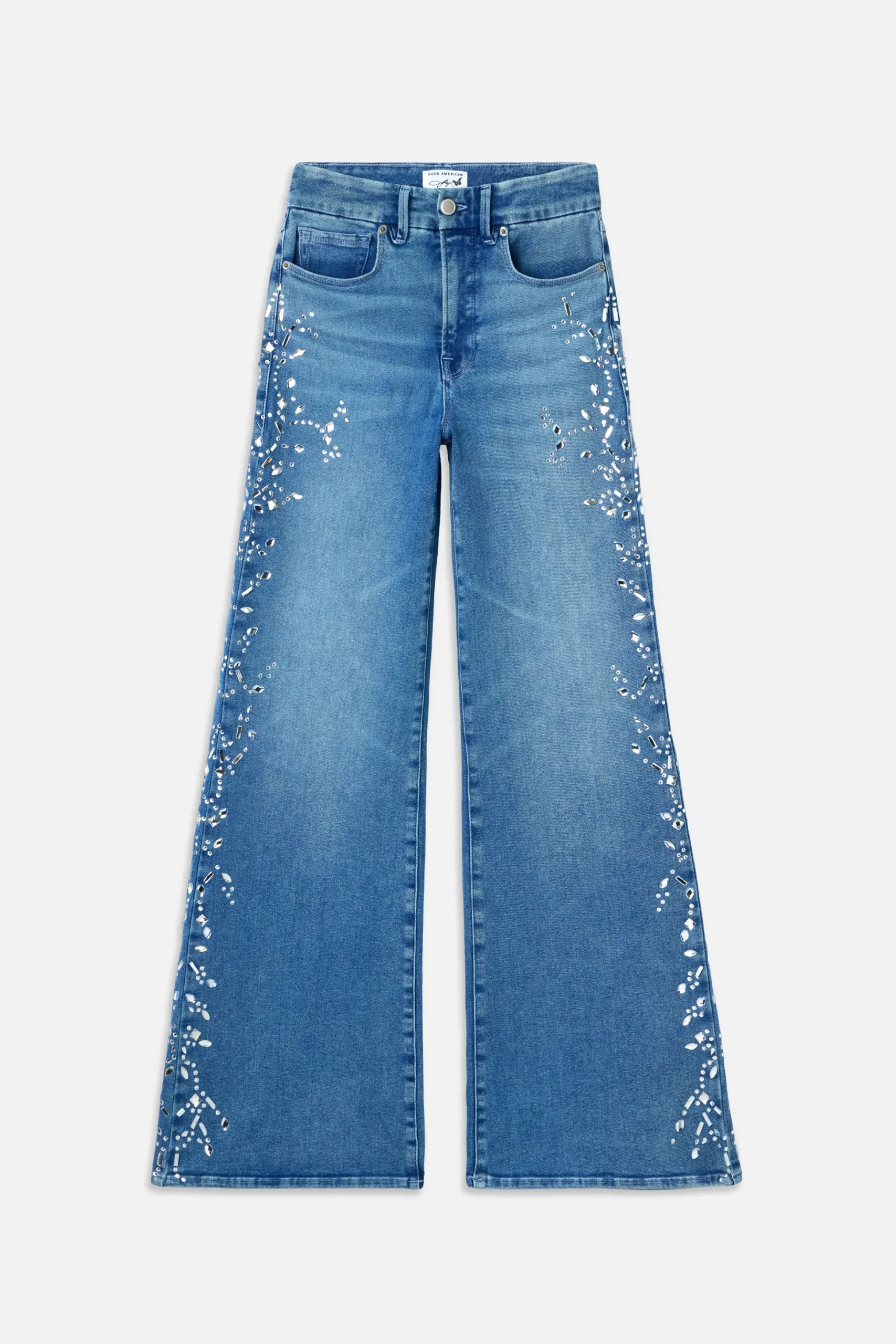 dolly joleans crystal wide jeans
