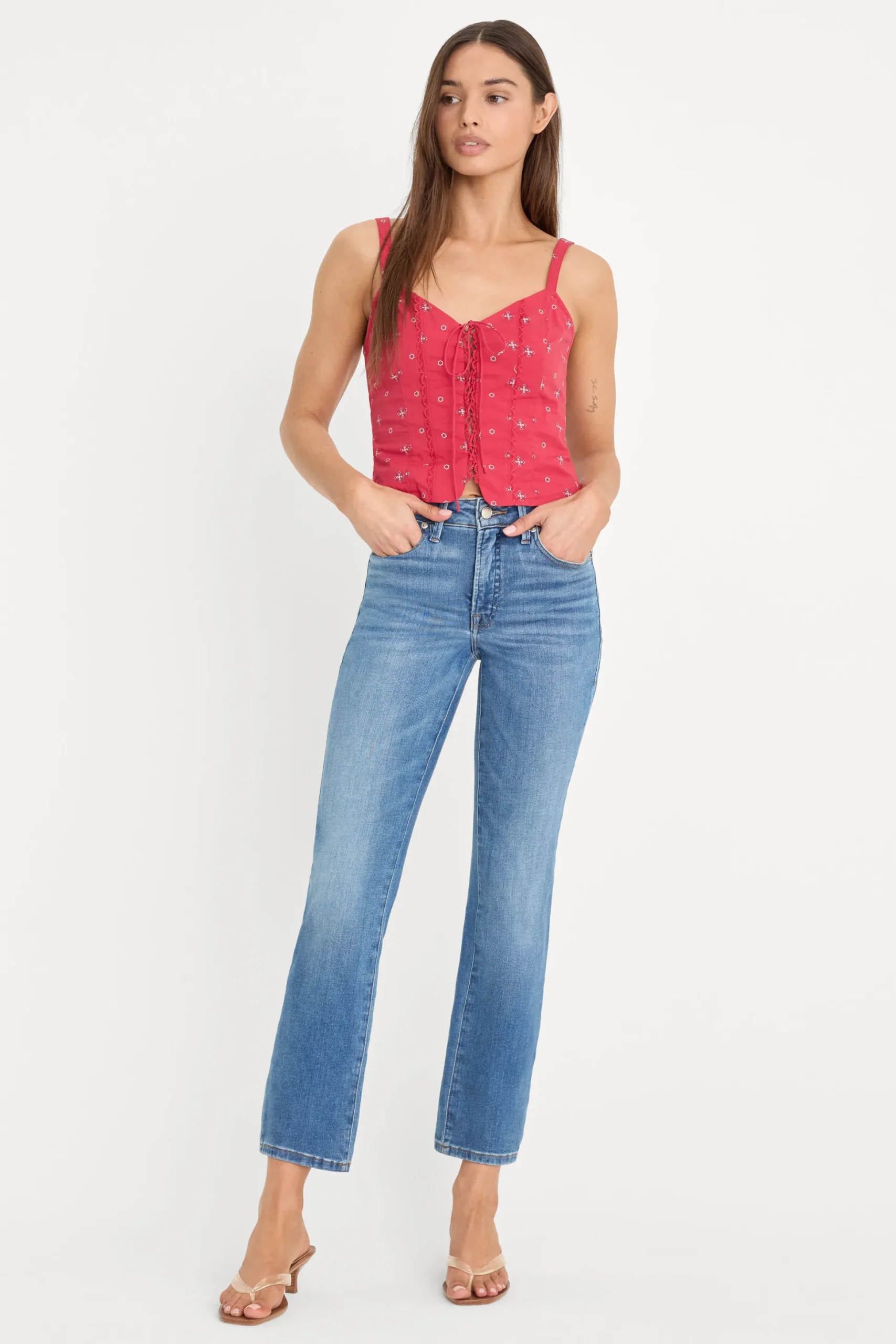 dolly joleans straight jeans
