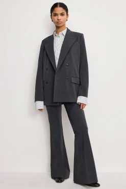 essential suiting oversized double breasted blazer