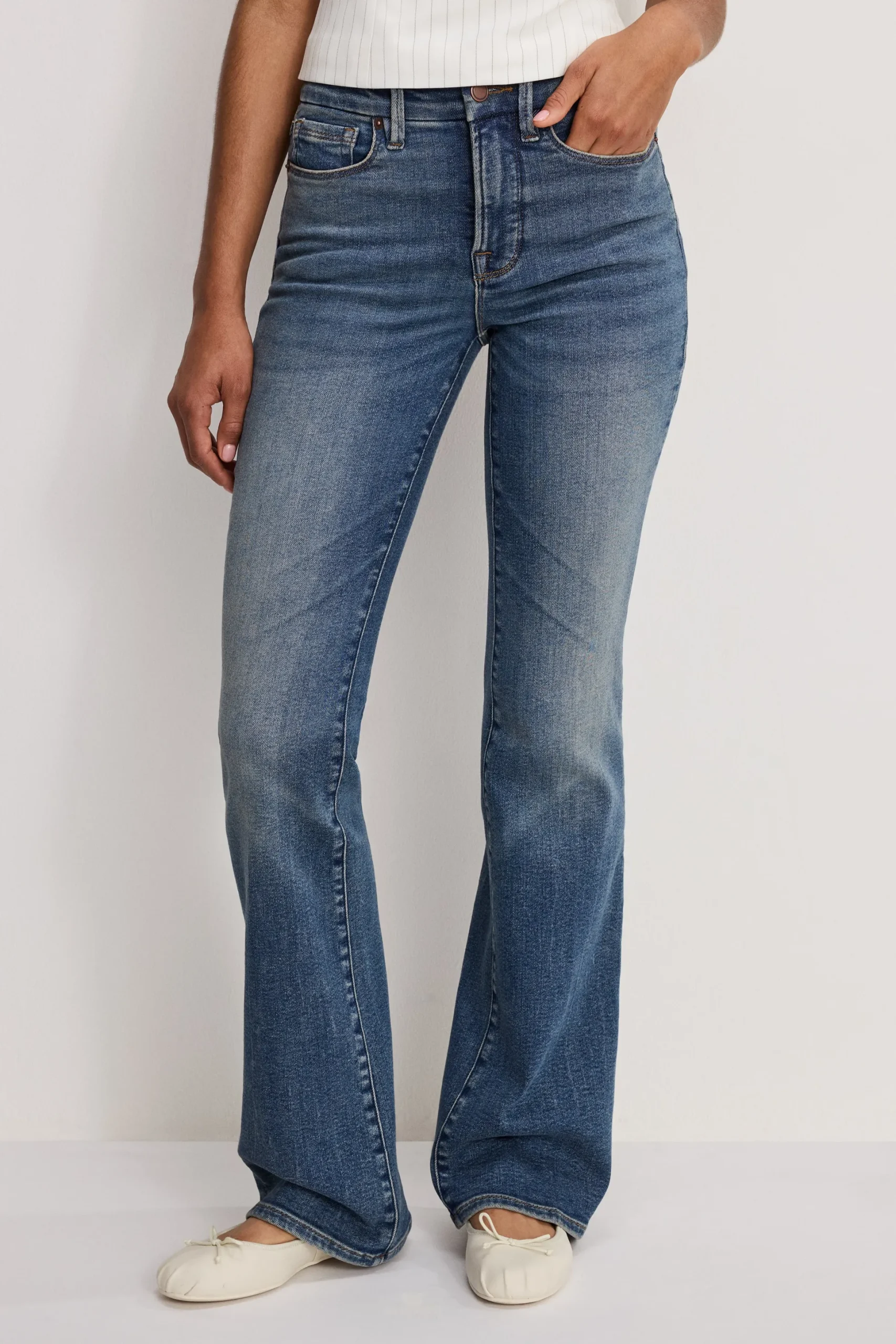 good classic bootcut jeans
