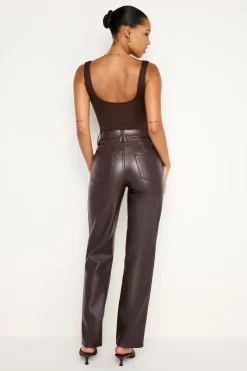 good icon faux leather pants
