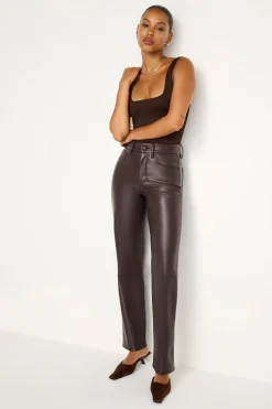 good icon faux leather pants