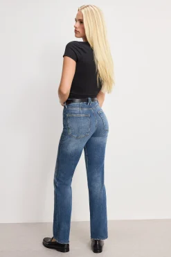 good icon straight ankle jeans