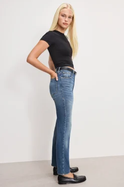 good icon straight ankle jeans