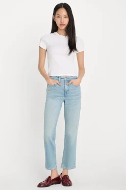 good icon straight ankle jeans
