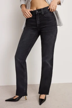 good icon straight ankle jeans