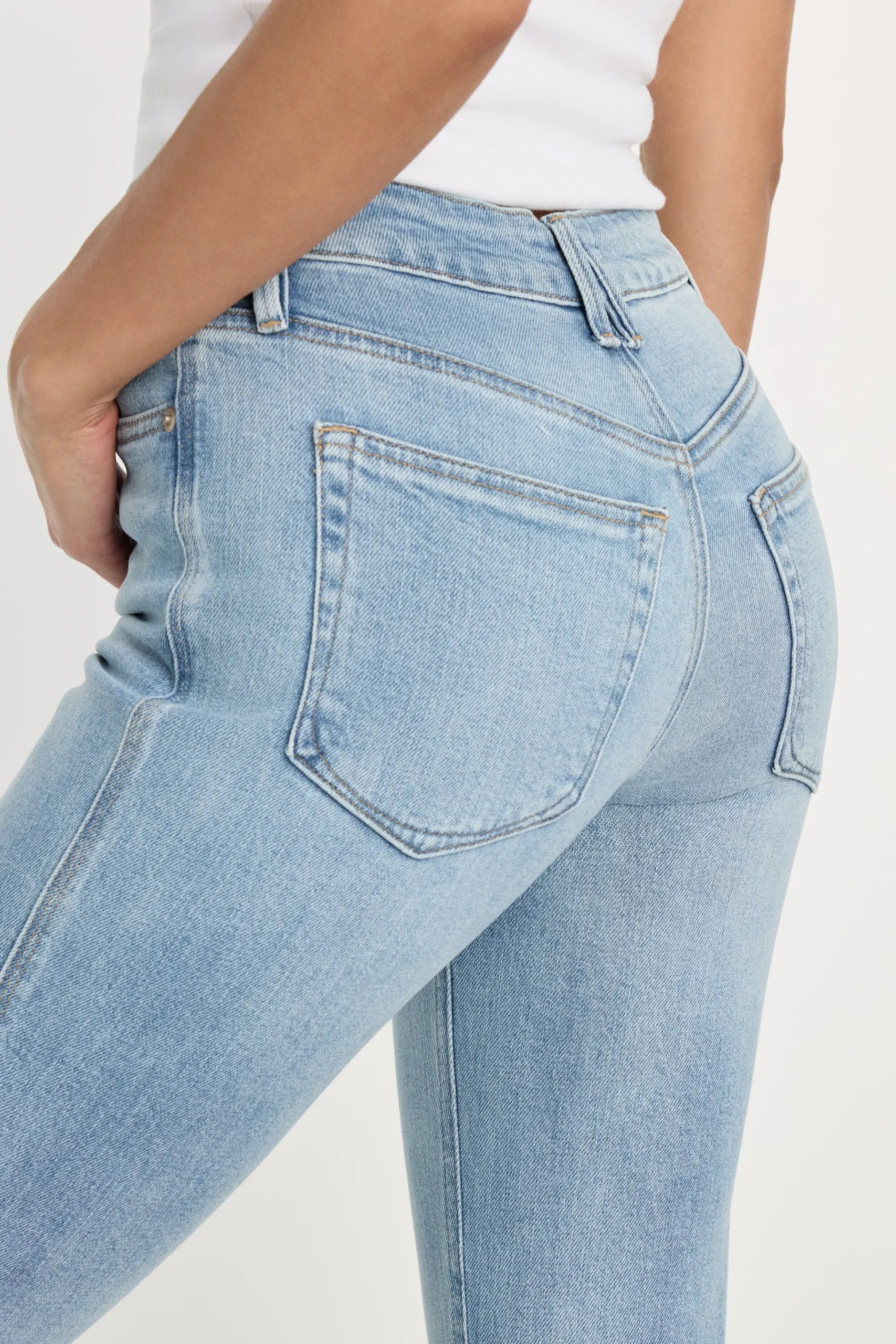good kick flare jeans