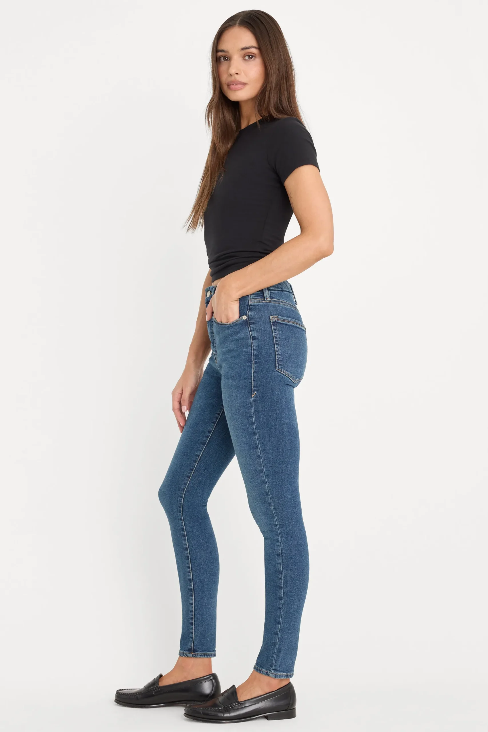 good legs skinny jeans