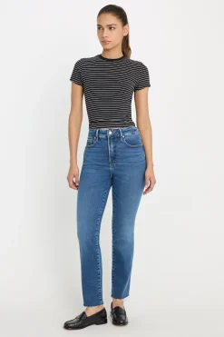 good legs straight jeans