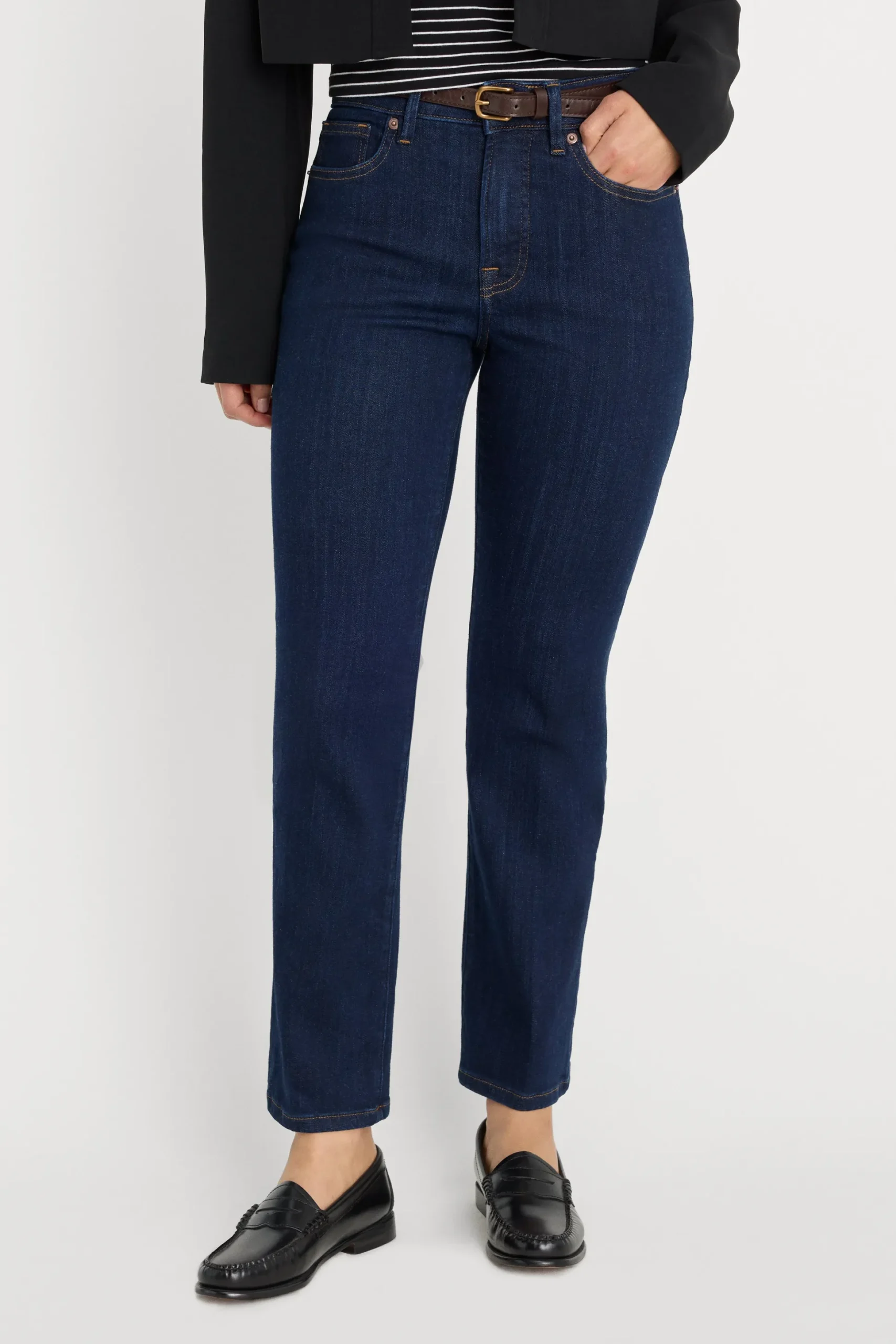 good legs straight jeans