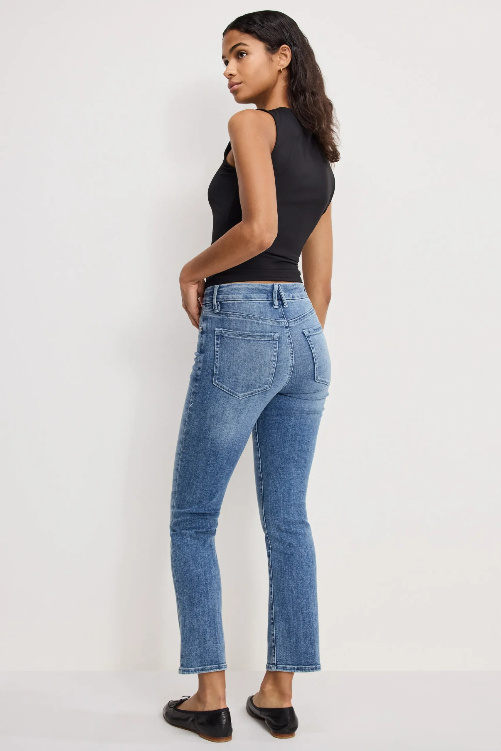 good legs straight jeans