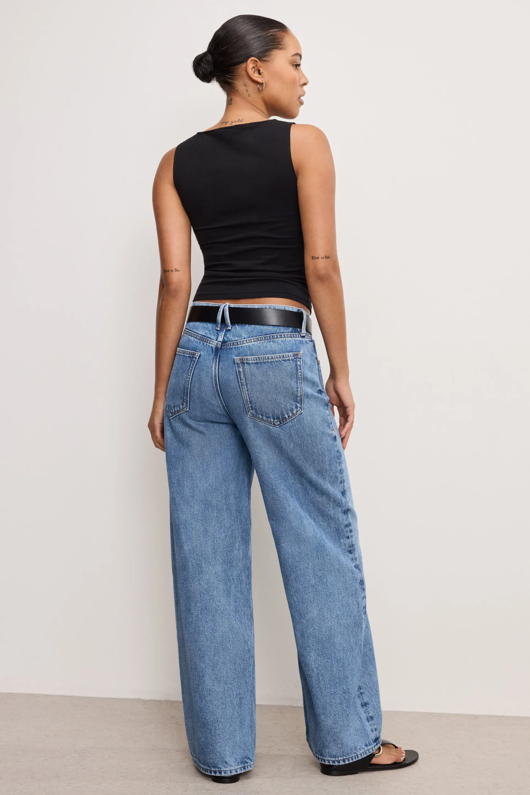 good low rise baggy jeans