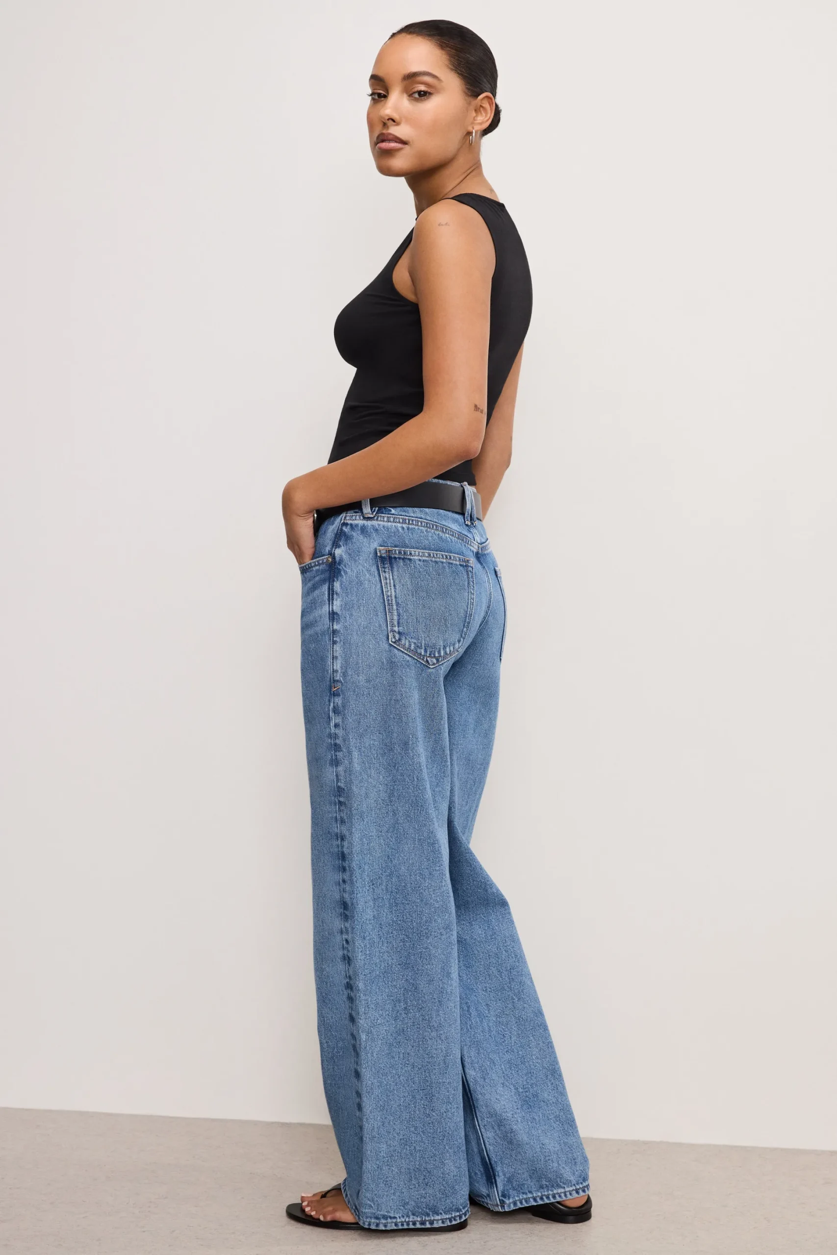 good low rise baggy jeans