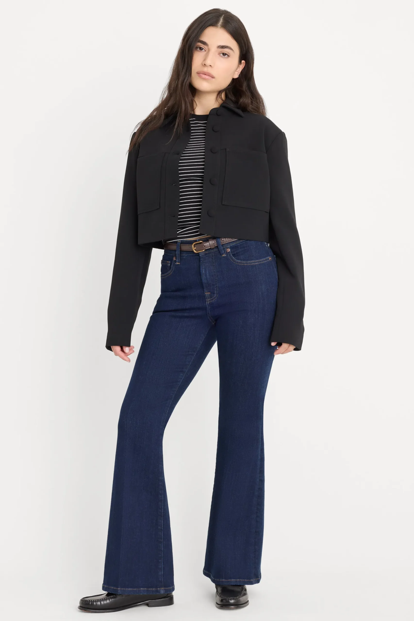good petite flare jeans
