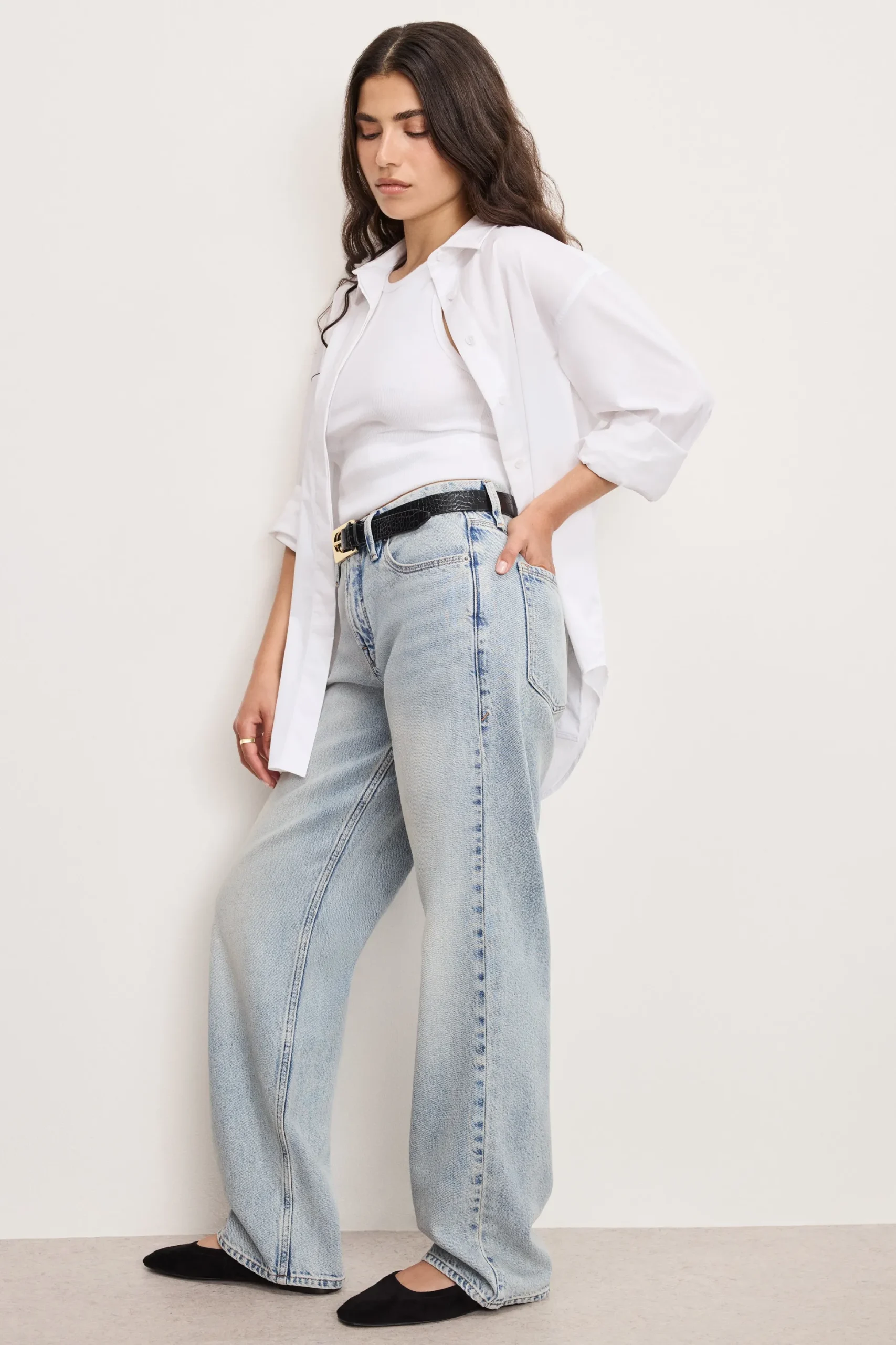 good petite 90s relaxed jeans