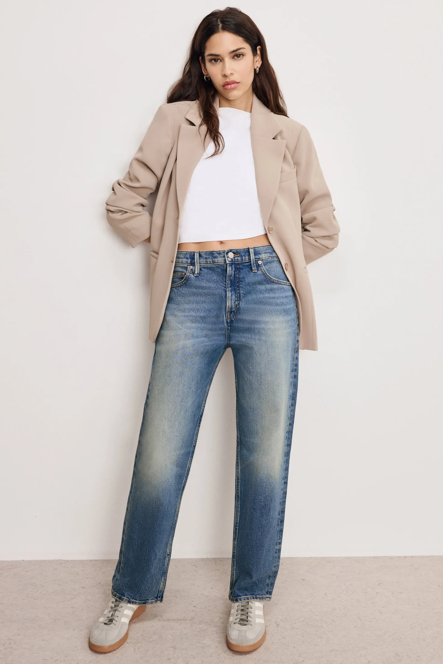 good relaxed straight jeans