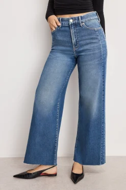 good skate cropped wide jeans