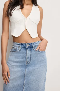 good 90s midi skirt