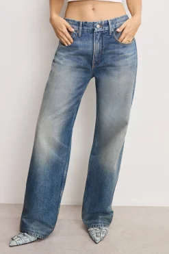 good 90s relaxed coated jeans