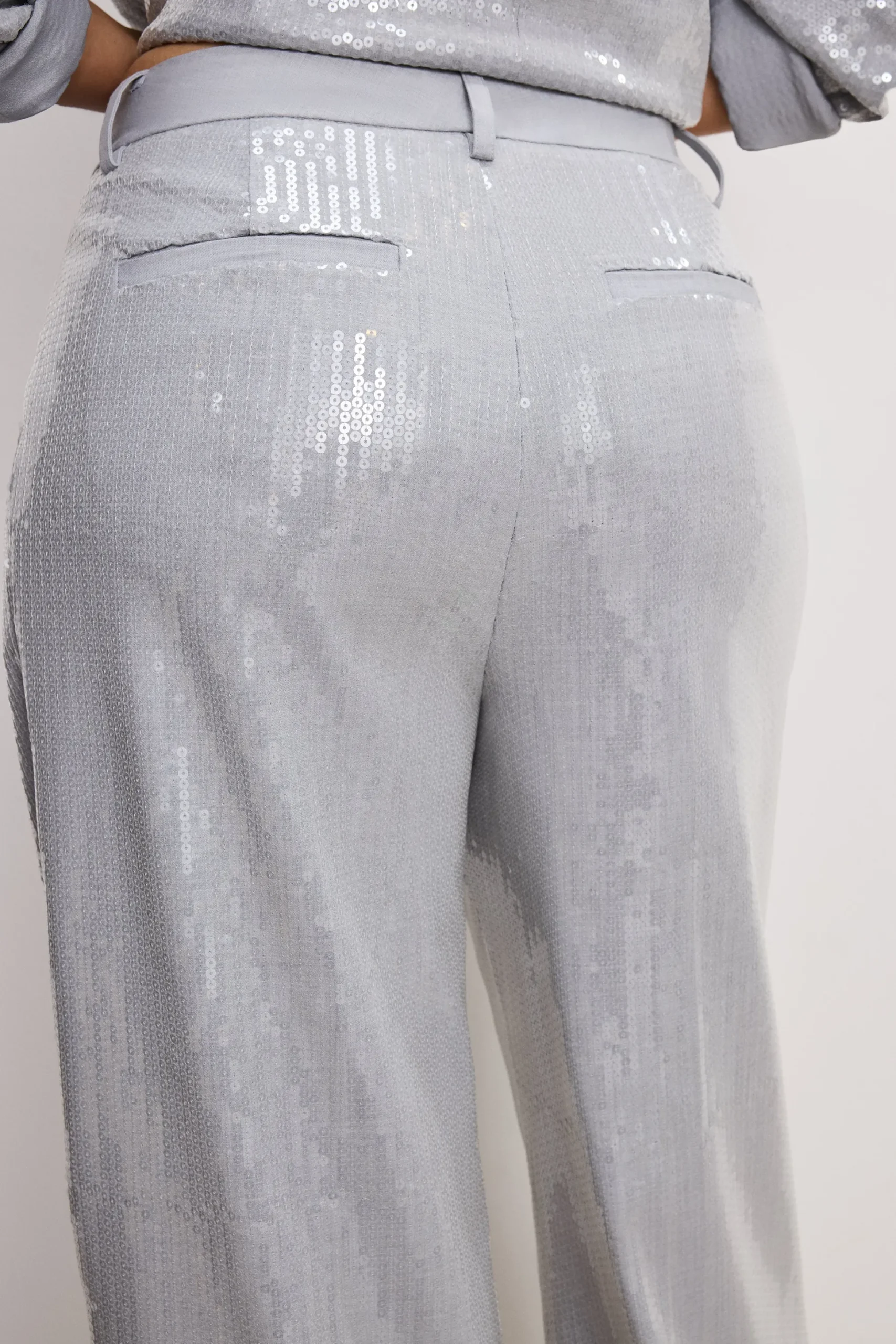 good '90s sequin trousers