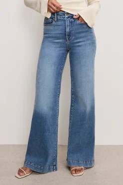 good waist palazzo compression jeans