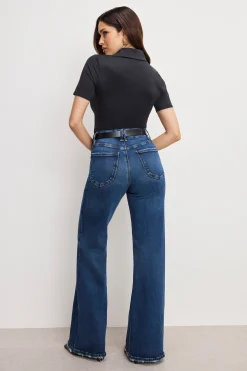 good waist palazzo jeans