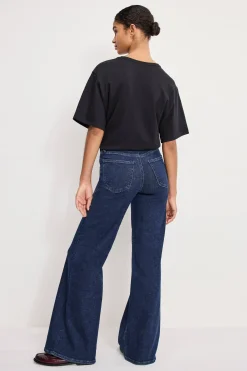 good waist palazzo jeans