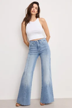 good waist palazzo jeans