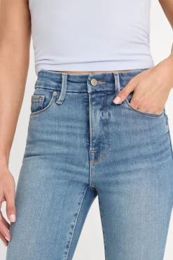 good waist skinny compression jeans