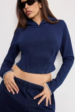 jeanius corset hoodie
