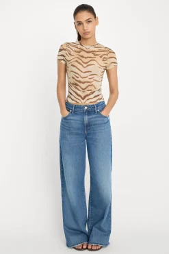 mesh baby tee