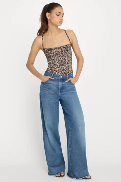 mesh bustier bodysuit